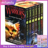 milu Warriors Warriors1-6 ชิ้นหนังสือภาษาอังกฤษต้นฉบับ