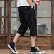 Breathable 3/4 Pants Fashion Men Shorts Basic 3 Quarter Pants Outdoor Men Three Quarter Short Pants