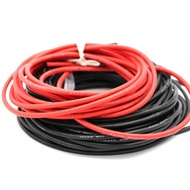 4 AWG 8 AWG 10 AWG 12 AWG 13 AWG Gauge Wire Silicone Flexible Cable Red or Black