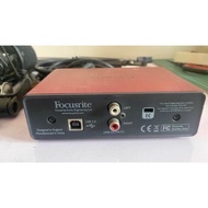 Recording Focusrite Scarlett solo fullset