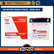 Aki Motor Yuasa 12N10-3B Aki Basah