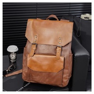 Casual Men Backpacks Korean Men Laptop Bags Leather Man School Bags Fashion Travel Bagpack