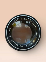 เลนส์มือหมุน OLYMPUS OM-SYSTEM E.ZUIKO AUTO T.135MM.F3.5 OM MOUNT