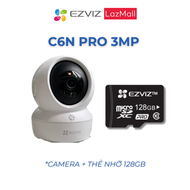 [Tặng Gía đỡ Camera] Camera WI-FI EZVIZ C6N Pro 3MP Trong nhà Quay Quét 360 Độ Đàm Thoại 2 Chiều - B
