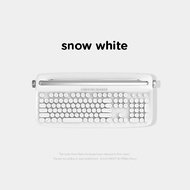 Bàn Phím ACTTO B503 Bàn Phím Máy Đánh Chữ Retro Bluetooth 5.0 Không Dây Có Chân Đế Tích Hợp Cho Điện