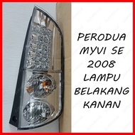 PERODUA MYVI SE2 MODEL (2008 - 2010) TAIL LAMP / LAMPU BELAKANG **ALBINO WHITE**