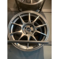 FULL SET CAR WHEEL SPORT RIM 17 INCH 7842 ET30 7.5x7.5jj 4H100 TAIWAN MADE