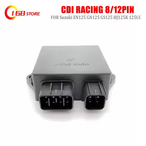 Motorcycle 8 pin 12 pin CDI Box Ignition Trigger For EN125 GN125 GS125 HJ125K 125CC