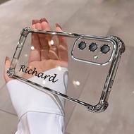 Samsung A17 A07 A56 5G A36 A26 A16 A06 5G Name Custom Case Artistic Design Casing Candy Color Air Cu