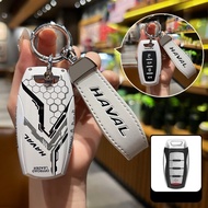 Haval H6 Hev Key Cover Steel Case Car Casing Holder Cover Kunci Haval H6 Accessories