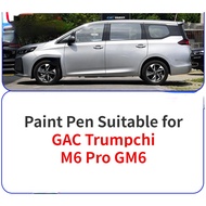 Paint Pen Suitable for GAC Trumpchi M6 Pro GM6  Paint Fixer Pearl White   Peacock Blue Car Paint Scr