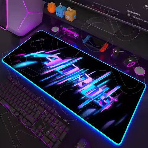 RGB Rubber AORUS Large Gaming HD Mouse Pad XXL Office Computer PC accessories Gamer Laptop LED Mause