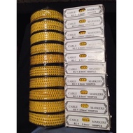 [roll 0-9] ELECTRICAL WIRE NUMBERING RING EC1 - WIRE 2.5MM / EC2 - WIRE 4mm / EC 3- WIRE 6mm