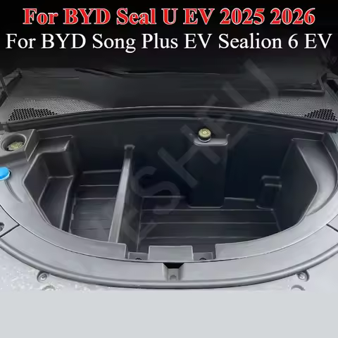 For BYD Seal U EV 2025 2026 Song Plus EV Sealion 6 EV Front Trunk Storage Box Hood Engine Storage Bo