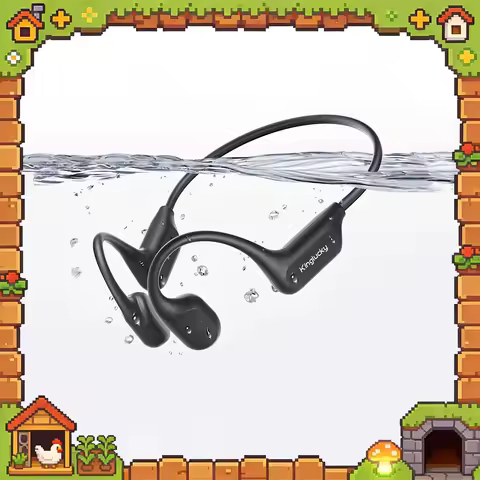 KINYO E9 pro In ear headphones IPX8 Swim-Proof Magnetic Fast Charging Headphones Bone Conduction Swi
