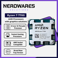 NerdWares Solutions AMD Ryzen 7 7700 7700X 8 Cores 16 Threads with Radeon Vega Graphics Processor Su