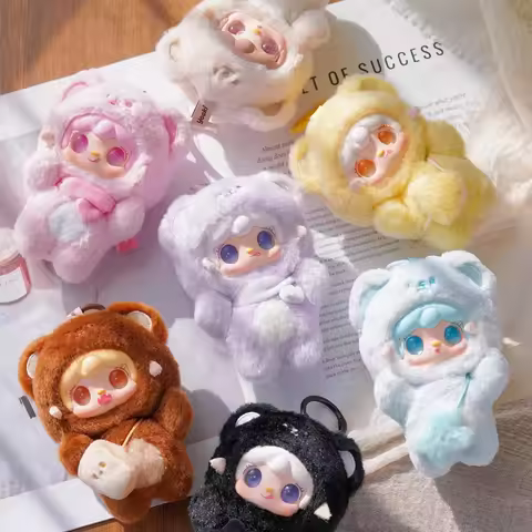 Yooki 4th Generation Take A Bite of Bear Vinyl Face Blind Box Cute Bear Pendant Toys Collect Decorat