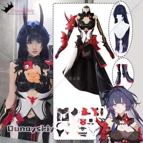 Raiden Mei Cosplay Game Honkai Impact 3: Raiden Mei Herrscher of Thunder Costume Raiden Mei Wig Jewe