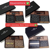 READYSTOCK ORIGINAL COACH MEN's Lelaki Dompet Wallet 2022 74929 74064 74974 74736 74688 74699 74991 
