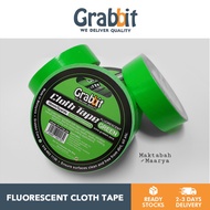 Salotape Kuat 3 Warna | Fluorescent Cloth Tape DIY Creative 24mm 36mm 48mm