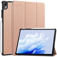 Vỏ máy tính bảng cho Huawei matepad không khí 11.5 inch trường hợp tri-gấp giá đỡ bằng da sơn thông