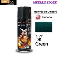 Samurai Y129 Yamaha DK Green Aerosol Spray Paint 400ml