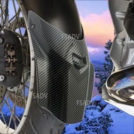 2025 Carbon Motorcycle Mudguard Fender Front Wheel Extension Splash Guard For CFMOTO 450MT MT450 CF 