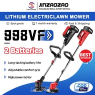 998VF Mesin Rumput Bateri Lawn Mower Portable Cordless Grass Cutter Electric Grass Trimmer Electric 