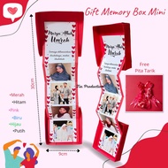 Gift Memory Foto Box MINI Kado Ultah Hadiah Anniversary Buat Pacar Cowok Wanita Aestetic Panjang Murah