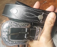 SuperBlack Style CowBoy Belt-Buckle