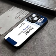 GK-3 XANAXS Pattern Phone Case for iPhone 17,15 Pro Max 14 Pro 12 11 13 Mini X XR XS 8 7 Plus SE Tem