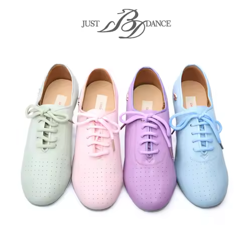BD Dance Ballroom Dance/Latin Dance Shoes Macaron Color Women's Soft Sole Training Shoes JUST BD T1/