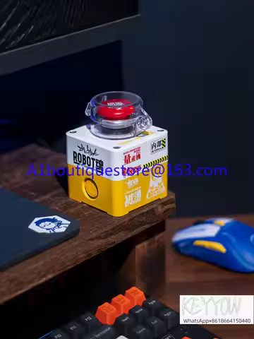 Wireless desktop computer desktop switch, external wireless remote power button, nuclear bomb major 