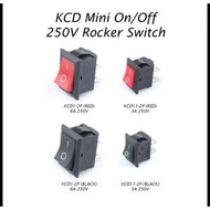 KCD On/Off Mini Power Rocker Switch AC 250V