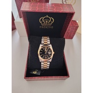 PROKING Silver Gold Men’s Watch – Stainless Steel Band, Quartz Movement