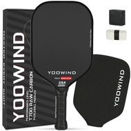 2024 Toray T700 Raw Carbon Fiber Pickleball Paddle, 16mm | Textured Surface, Maximum Spin and Contro