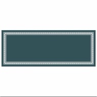 RR Briana Shawl in Dark Cyan by Rizman Ruzaini New Ready Stock