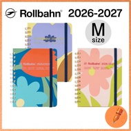 Delfonics 2026-2027 Rollbahn Diary Flower M - March Start Planner