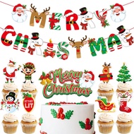 christmas decoration 2024 christmas deco Amazon New Style Christmas Decoration Pull Flag Banner Chri