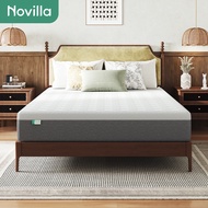 Novilla ที่นอนยางพาราแท้ 100% รองรับสรีระ บรรเทาปวดหลัง ระบายอากาศ กันไรฝุ่น รุ่น Foamtastic หนา 8/1