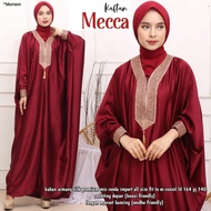 PUTIH Rz Mecca Kaftan Freesize Jumbo Kaftan Sogan Silk. White Eid Kaftan.