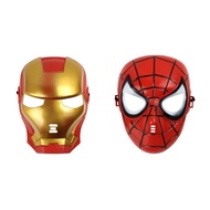 Topeng Muka Spiderman Kanak-Kanak Topeng Iron Man Tema Harijadi Children Birthday Party Face Mask Su
