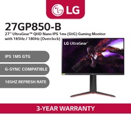 LG 27GP850-B UltraGear Monitor 27" 2560 x 1440 Resolution / AMD FreeSync Premium / Dynamic Action Sy