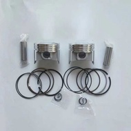 Motorcycle Engine Parts Bore Size 57Mm Pin 15Mm Piston Ring Kit For HYOSUNG 250Cc Gt250 Gt250r Gv25