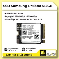 Disassembled SAMSUNG SSD hard drive M.2 NVMe PM991a PCI-e 512GB 2230 gen 3x4 comes with extension tr