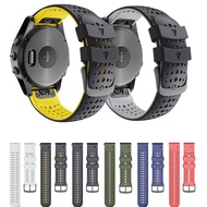 [HOT JUXXKWIHGWH 514] สายนาฬิกา22มม. สำหรับ Garmin Fenix 6 6Pro 5 5Plus สายซิลิโคนสำหรับ Approach S60 S62 Forerunner 935 945นาฬิกา Easyfit สายรัดข้อมือ