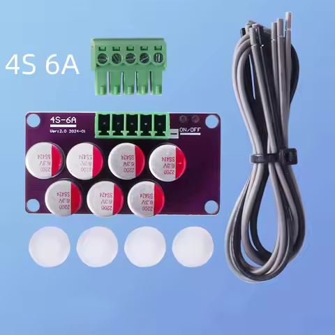 6A Active Equalizer Whole Group Balancer Lifepo4 18650 Lithium Battery Energy Transfer 4S 6S 17S Equ
