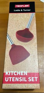 NEOFLAM ladle & Turner kitchen utensil set