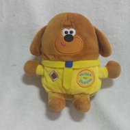 Authentic Vintage Hey Duggee The Brown Dog Plush Soft Toy