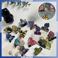 Lencana Dragon Ball Kartun Goku Super Saiyan Enamel Pin Beg galas Pakaian Kerongsang Hadiah Koleksi 